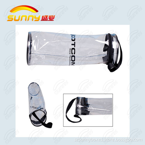 clear zipper bags